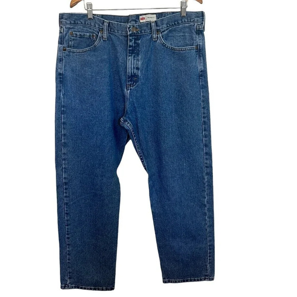 WRANGLER MENS RELAXED FIT STRAIGHT LEG JEANS SIZE‎ 38X30 NWOT - Picture 1 of 8